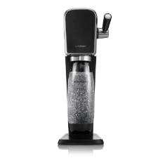 Mquina para gaseificar gua com garrafa de 1 litro Sodastream ART preta