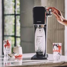 Mquina para gaseificar gua com garrafa de 1 litro Sodastream ART preta