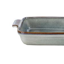 Travessa retangular em cermica L'Hermitage Jade 680ml verde