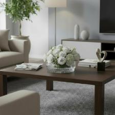 Centro de Mesa em Cristal Ecolgico L'Hermitage Drica 29,7cm: Brilho sustentvel e design clssico