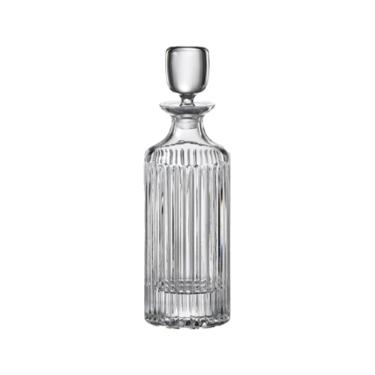 Garrafa para whisky em cristal Bohemia Skyline 750ml transparente