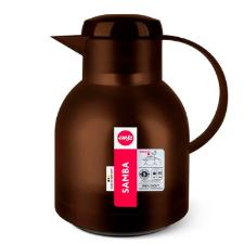 Garrafa Trmica 1 Litro Quick Press Samba Emsa Marrom