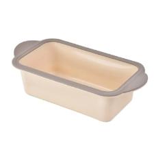 Forma retangular de silicone antiaderente Kenya 8x14x27cm bege
