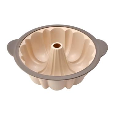 Forma redonda silicone antiaderente Kenya 11X25X30cm bege