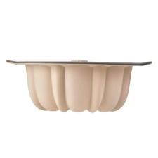 Forma redonda silicone antiaderente Kenya 11X25X30cm bege