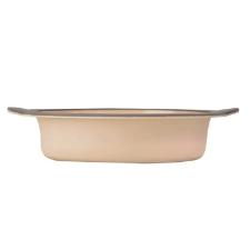 Forma redonda de silicone antiaderente Kenya 25,5cm bege