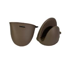 Jogo de luvas de silicone Kenya 2 peas 11x8cm cinza