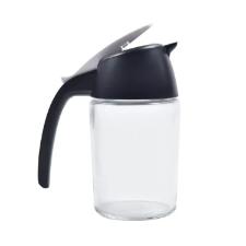 Meleira em vidro com ala bico dosador Kenya 250ml 15cm preta