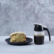 Meleira em vidro com ala bico dosador Kenya 250ml 15cm preta