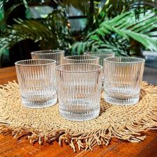 Jogo de copos baixos em vidro Kenya Baccarat 6 copos 300ml