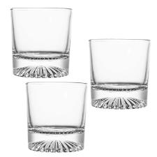Jogo de copos baixos em vidro Kenya Roulette 6 copos 300ml