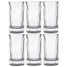 Jogo de copos altos em vidro Kenya Baccarat 6 copos 360ml