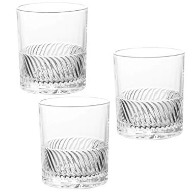 Jogo de copos baixos em vidro Kenya Wave 6 copos 300ml