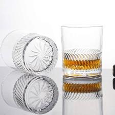 Jogo de copos baixos em vidro Kenya Wave 6 copos 300ml