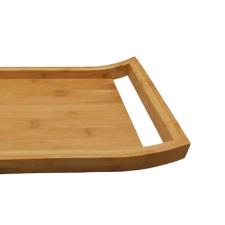 Bandeja com ala em bambu com toque rstico Kenya 35x24,5x5cm