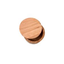 Porta-sal em bambu design simples e moderno Kenya 6,7x12cm