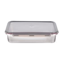 Pote Retangular em Ao Inox 5 Litros Kenya