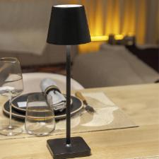 Luminria de mesa ttil regulvel Copa&Cia Ross 37,5cm preta
