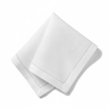 Jogo 4 Guardanapos em Tecido Copa&Cia Desiree Branco 45x45cm Elegncia Clssica Mesa