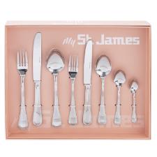 Faqueiro em Prata Saint James Four Seasons 48 Peas: Elegncia Verstil para 6 Pessoas