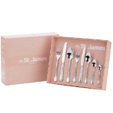 Faqueiro em Prata Saint James Four Seasons 48 Peas: Elegncia Verstil para 6 Pessoas