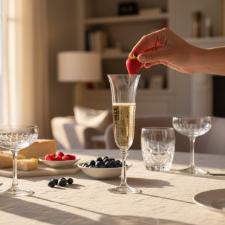 Jogo de Taas para Champanhe Bohemia Angela 190ml: Elevando Seus Brindes a uma Experincia Inesquecvel de Cristal