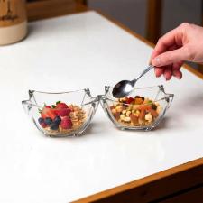 Jogo de bowl para sobremesa em cristal L'Hermitage Noble 6 peas: Brilho e elegncia em cada poro