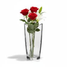 Vaso em cristal L'Hermitage Noble 29,7cm: Brilho e elegncia clssica para sua decorao