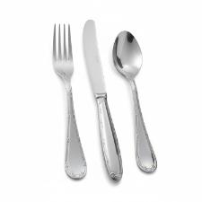 Faqueiro Fracalanza Croise 101 Peas Ao Inox Com Estojo Madeira para 12 Pessoas Mesa Fina