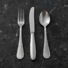 Faqueiro Fracalanza Croise 101 Peas Ao Inox Com Estojo Madeira para 12 Pessoas Mesa Fina