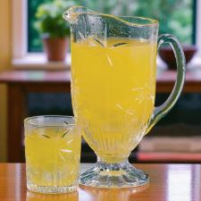 Jogo de copos baixos em cristal Wolff Palm Tree 6 copos 340ml para �gua, drinks e sucos