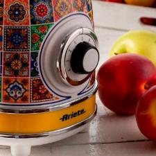 Liquidificador Ariete Positano 1000W 1,5L com copo de vidro 220V, design retr italiano luxo