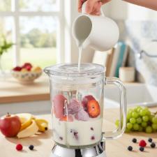 Liquidificador Ariete Positano 1000W 1,5L com copo de vidro 220V, design retr italiano luxo