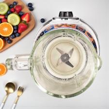 Liquidificador Ariete Positano 1000W 1,5L com copo de vidro 220V, design retr italiano luxo