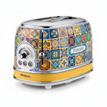 Torradeira Ariete Positano 155, 750W, 220V, Desligamento Automtico, Estilo Vintage