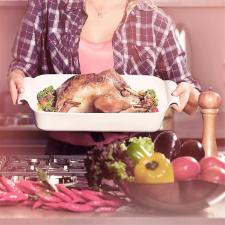 Travessa Refratria Porcelana Oxford Fall Retangular 1,5 L: Assados