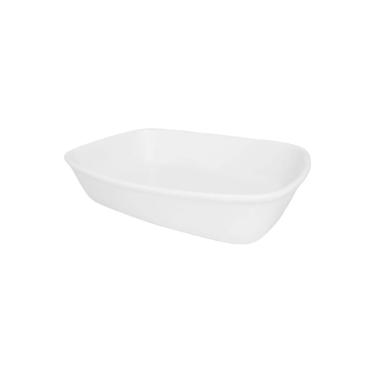 Travessa Refratria Porcelana Oxford Bake Retangular 1 L: Pequena