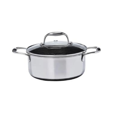 Caarola em Ao Inox 20cm com Tampa Oxford CookingPro Hive