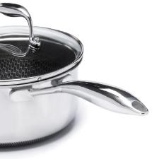 Panela em Aço Inox 18cm com Tampa Oxford CookingPro Hive Panela em Aço Inox 18cm com Tampa Oxford CookingPro Hive
