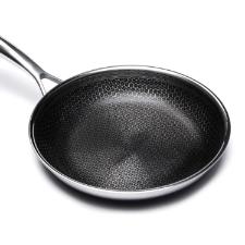 Frigideira em Ao Inox 26cm Oxford CookingPro Hive