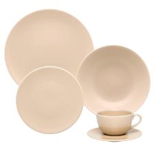 Jogo de Jantar Ch 30 Peas Cermica Oxford Unni Merengue: Acetinado