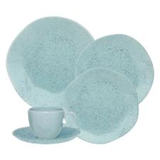 Jogo de Jantar Chá 30 Peças Porcelana Oxford Ryo Blue Bay: Litoral Jogo de Jantar Chá 30 Peças Porcelana Oxford Ryo Blue Bay: Litoral