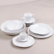 Jogo de 6 Pratos Rasos Oxford Ryo White 27,5cm Porcelana Jogo de 6 Pratos Rasos Oxford Ryo White 27,5cm Porcelana