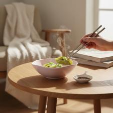 Tigela Porcelana Oxford Ryo Pink Sand 500 Ml: Orgnica Artesanal