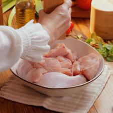 Saladeira de Porcelana Oxford Ryo Maresia Branco e Marrom 26cm