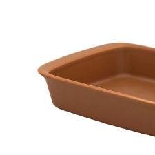 Travessa Refratria Oxford Tango Marrom 40x24x7cm 3,25L