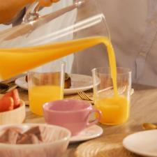 Jogo 6 Copos Cristal Oxford Ginga Suco 340 Ml: Resistente