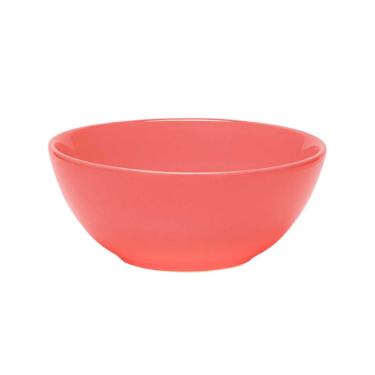 Tigela de Cermica Oxford Salada Tropical Vermelho Cereja 600ml
