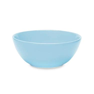 Tigela de Cermica Oxford Salada Tropical Azul Claro 600ml
