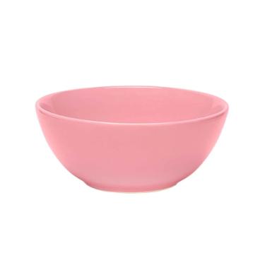 Tigela de Cermica Oxford Salada Tropical Rosa 600ml
